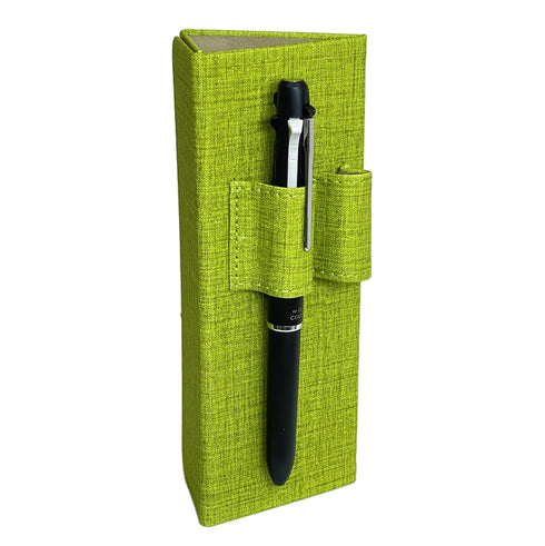 ペンも一緒に持ち歩ける折りたたみペン差し付メガネケース SH467